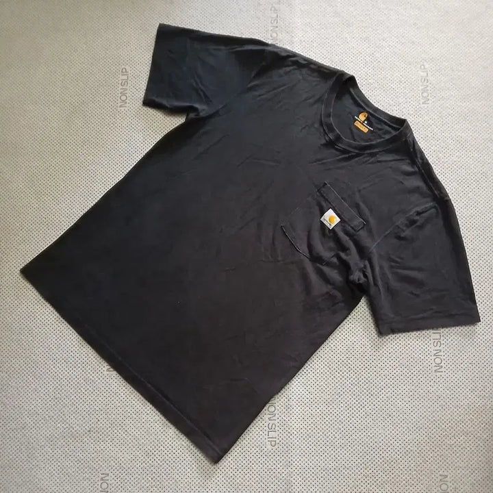 [BUNJANG] Carhartt Black Pocket T-Shirt / 칼하트 반팔 포켓 티셔츠 블랙