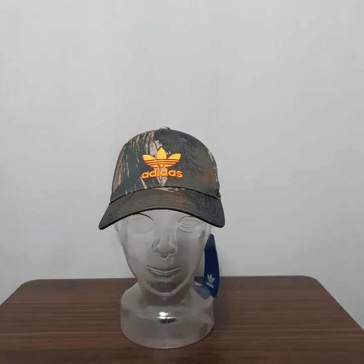 [BUNJANG] Adidas Originals 90s-00s Flame Y2K Camo Ball Cap / 아디다스 오리지널스 90~00s 불꽃 y2k 카모 볼캡 모자 새상품