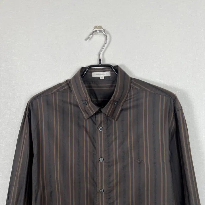 [BUNJANG] Comodo Vintage Brown Shirt XL / 코모도 빈티지 브라운 셔츠 남방 남105 XL 라덴 빈티지