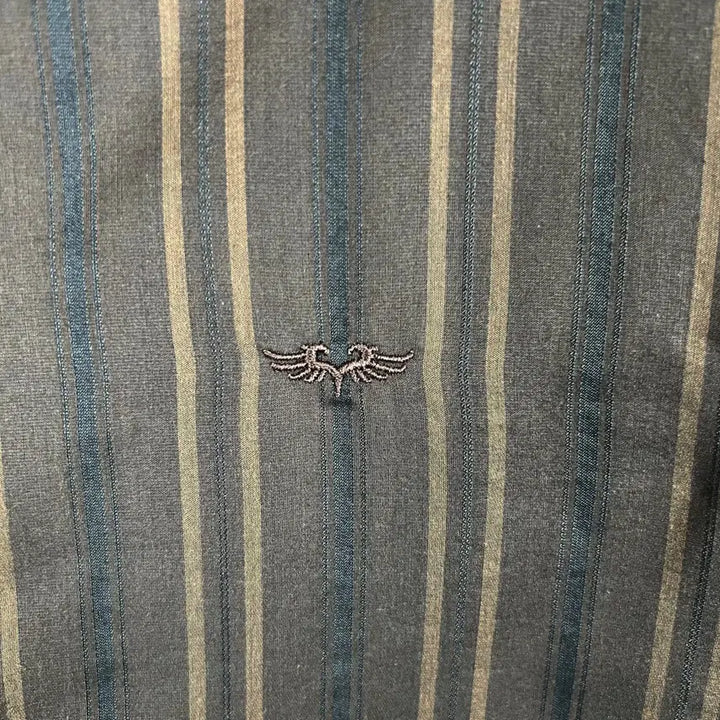 [BUNJANG] Comodo Vintage Brown Shirt XL / 코모도 빈티지 브라운 셔츠 남방 남105 XL 라덴 빈티지