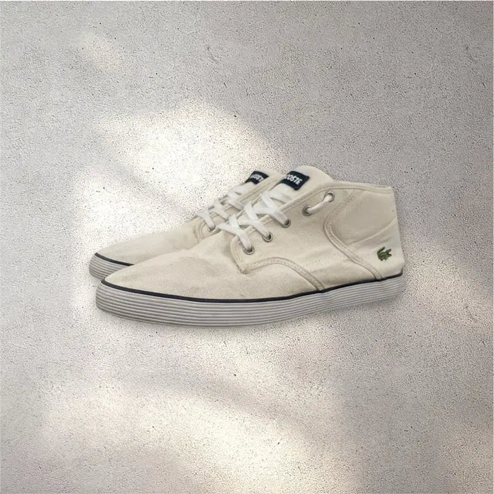 [BUNJANG] Lacoste Canvas Sneakers 255mm / [255] 라코스테 캔버스 스니커즈 (No.650)