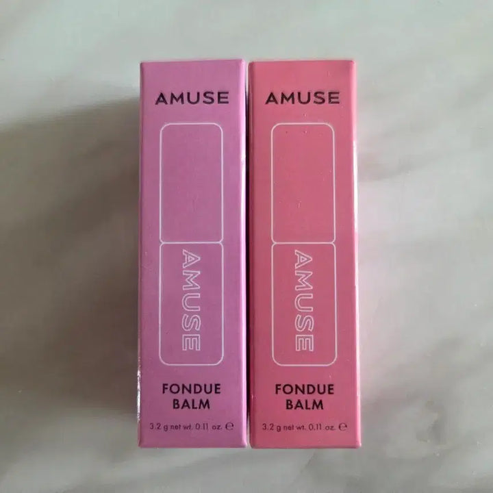 [SOLD OUT] 어뮤즈 퐁듀밤 2개 세트 핑크/코랄