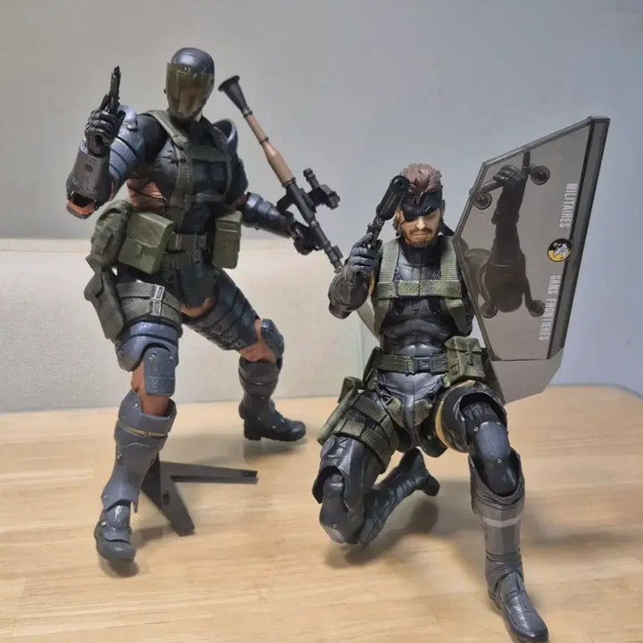 [BUNJANG] Square Enix Play Arts Kai Snake 2-Version Set / 피규어/ 스퀘어에닉스 플레이 아츠 카이 스네이크 2종