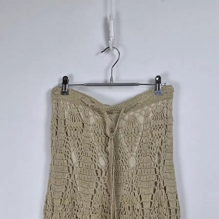 [BUNJANG] Kenzie Beige Vintage Knit Skirt / 켄지 베이지 빈티지 니트 스커트 여 28, 260623