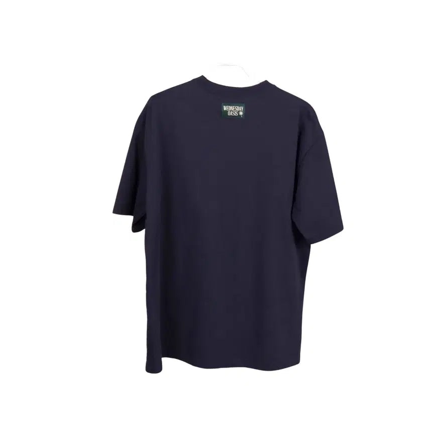 [BUNJANG] Wednesday Oasis Cotton Short Sleeve T-Shirt / WEDNESDAY OASIS 웬즈데이오아시스 코튼 반팔 티셔츠_A322