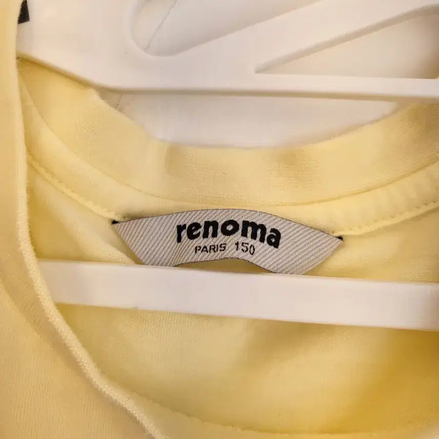 [BUNJANG] Renoma Junior Yellow Short Sleeve T-Shirt Size 150 / 레노마 반팔 티셔츠 옐로우쥬니어