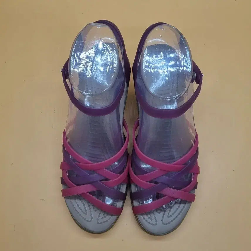[BUNJANG] Crocs Isabella Mini Wedge Sandal / 크록스 이사벨라 미니 웨지 샌들w6 230  굽8
