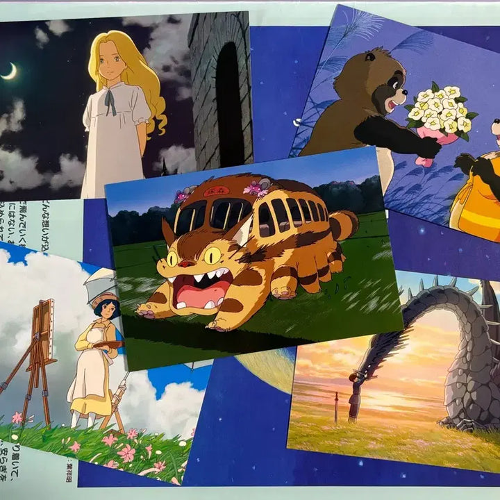 [BUNJANG] Ghibli Studio Official Postcard Bundle Set / 지브리 스튜디오 정품 엽서 일괄