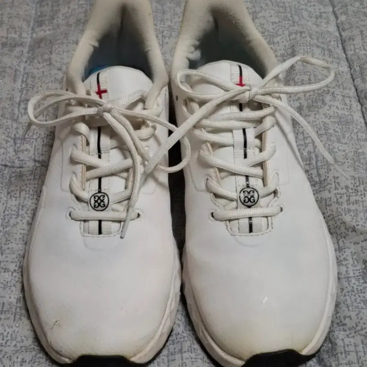 [BUNJANG] G/FORE MG4 Golf Shoes White Leather Size 265 / (가격포기) 지포어(G/FORE) 골프 럭셔리 MG4 골프화 265