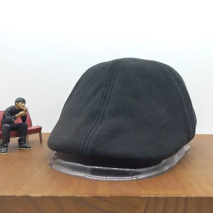 [BUNJANG] Lacoste Vintage Black Hunting Cap / 빈티지 헌팅캡 라코스테 빈티지 Lacoste 블랙
