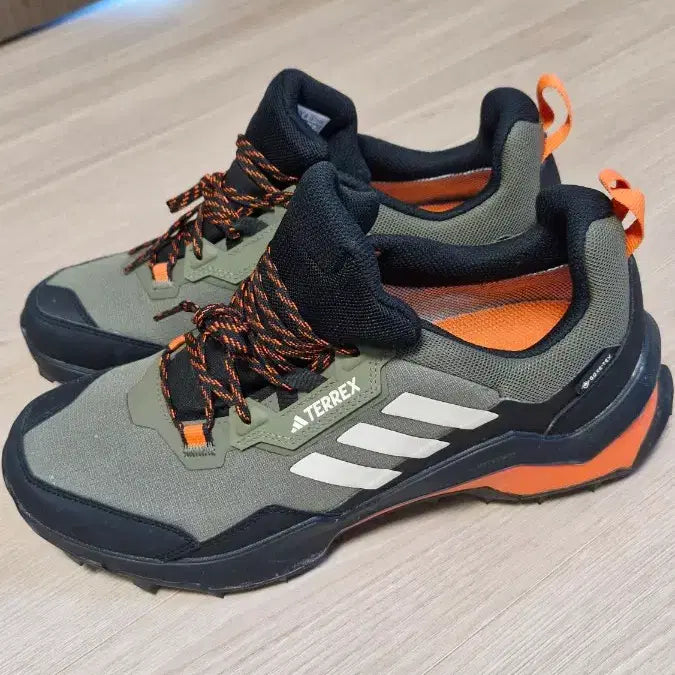 [BUNJANG] Adidas Terrex Hiking/Trekking Shoes Khaki Orange 265 / 아디다스(265) 테렉스등산화/트레킹화 카키 오렌지