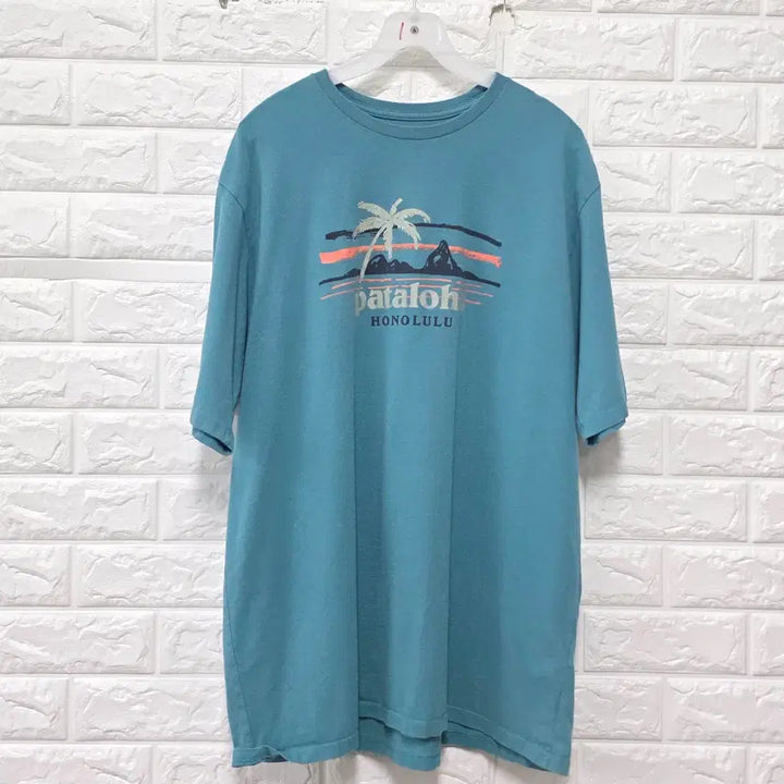 [SOLD OUT] L 파타고니아 에메랄드 반팔 티 D767