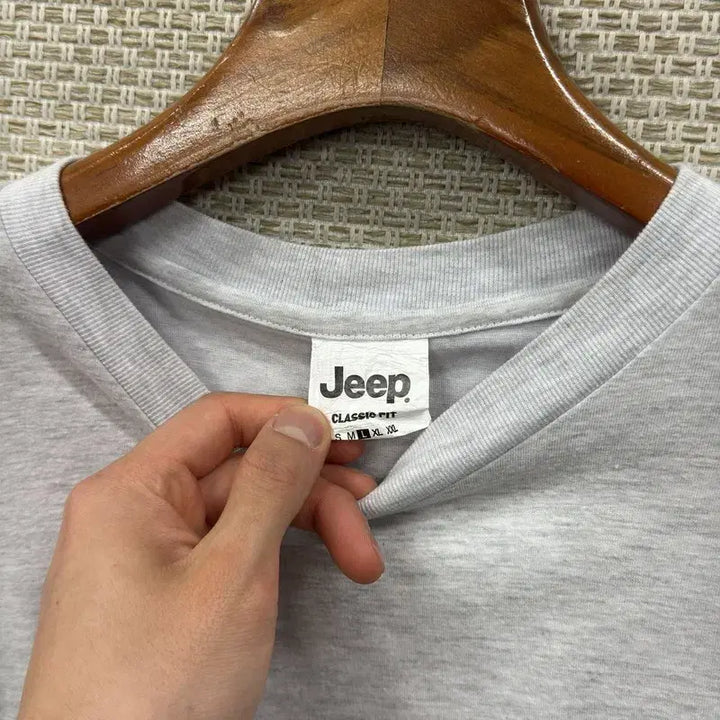 [BUNJANG] JEEP Short Sleeve T-Shirt L / 지프 JEEP 반팔티 L D00787