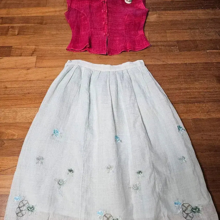 [BUNJANG] Ramie Hanbok Set / 모시 우리옷 한벌