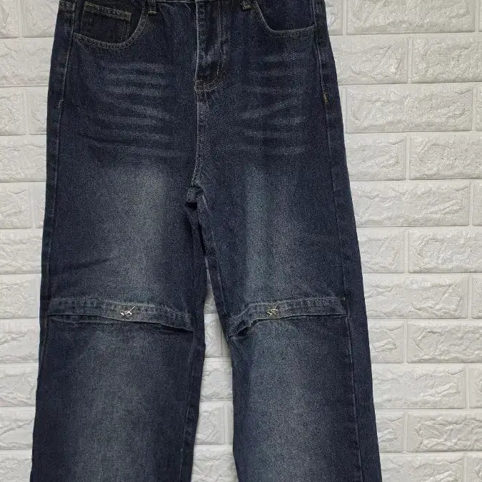 [BUNJANG] Simian Wide Denim Pants Size S / 심미안 와이드 데님 팬츠 s