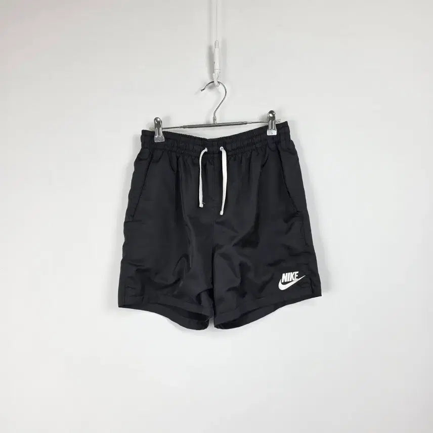 [BUNJANG] Nike Black Banding Nylon Training Shorts (Women&
