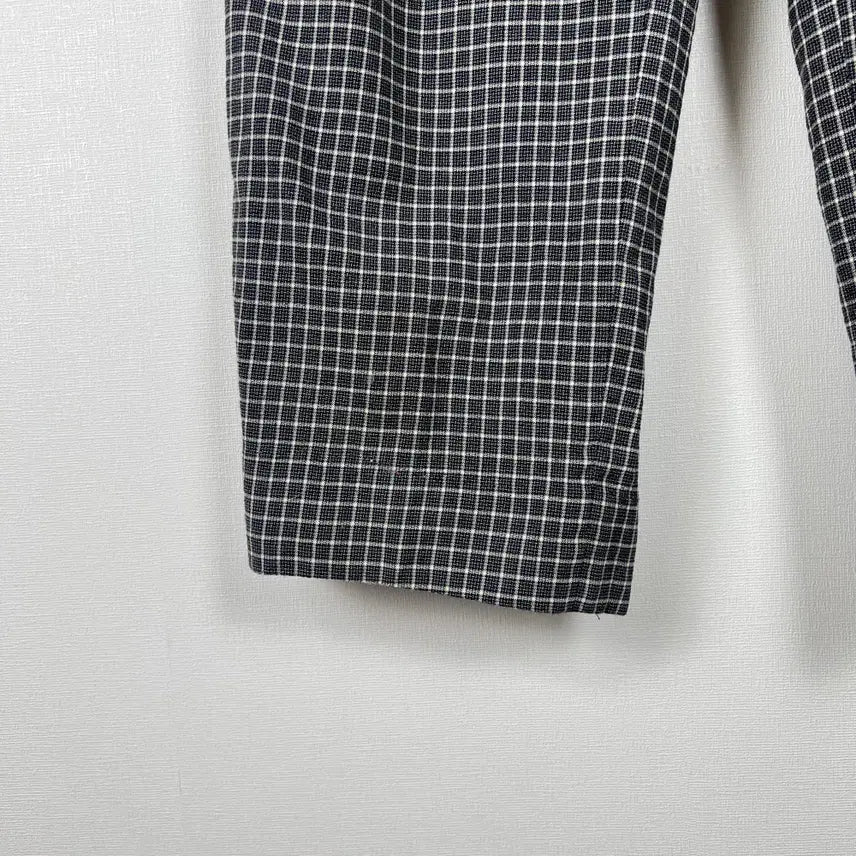 [BUNJANG] Lacoste Vintage Wool Wide Check Trousers Men&