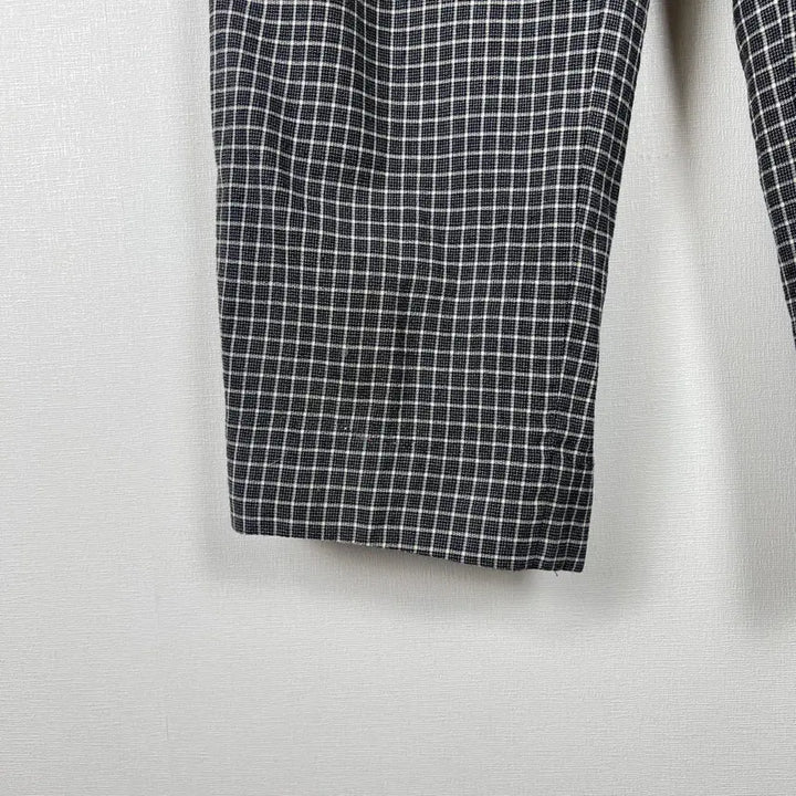 [BUNJANG] Lacoste Vintage Wool Wide Check Trousers Men&