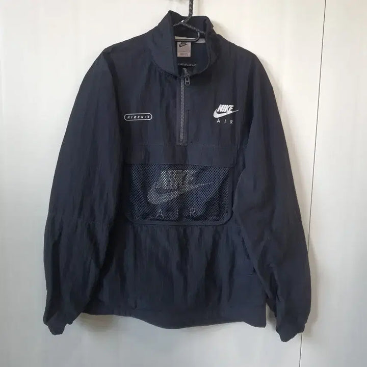[BUNJANG] Nike Air Woven Lined Anorak Black / 나이키 에어 우븐 라인드 아노락 L 블랙