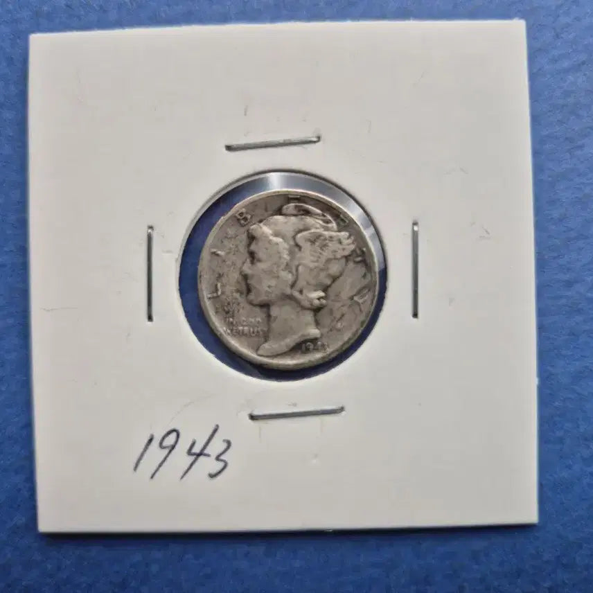 [BUNJANG] United States Mercury Dime Silver Coin 1943 / 미국 머큐리 다임 은화 1943년