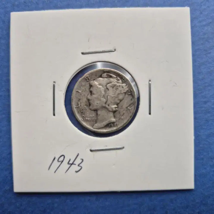 [BUNJANG] United States Mercury Dime Silver Coin 1943 / 미국 머큐리 다임 은화 1943년