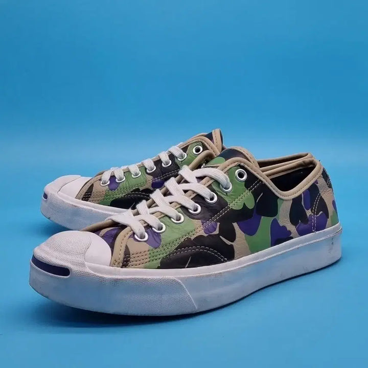 [BUNJANG] Converse Jack Purcell Archive Camo Sneakers / D 컨버스 잭퍼셀 아카이브카모 스니커즈 260