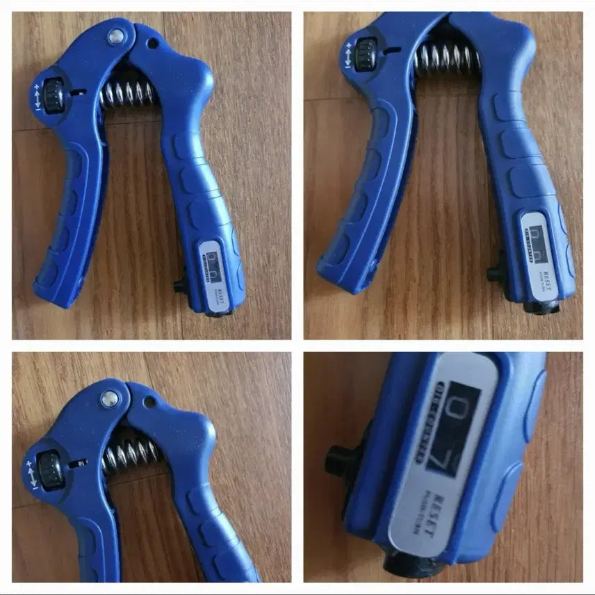 [BUNJANG] Adjustable Hand Grip Strengthener with Counter (Set of 2) / 손목강화 손근력 조절식 악력기 강.약 조절됨 횟수표시됨 2개 합1만2천원