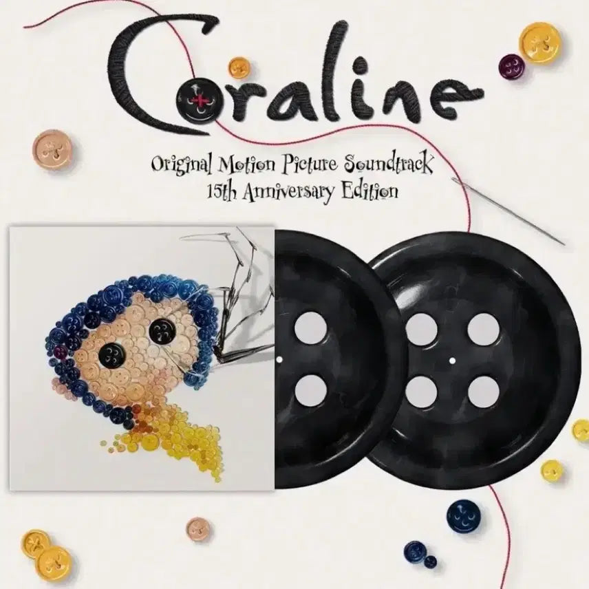 [BUNJANG] Coraline Mondo 15th Anniversary Edition Black Button LP / 코렐라인 lp 몬도 15주년 에디션 블랙버튼