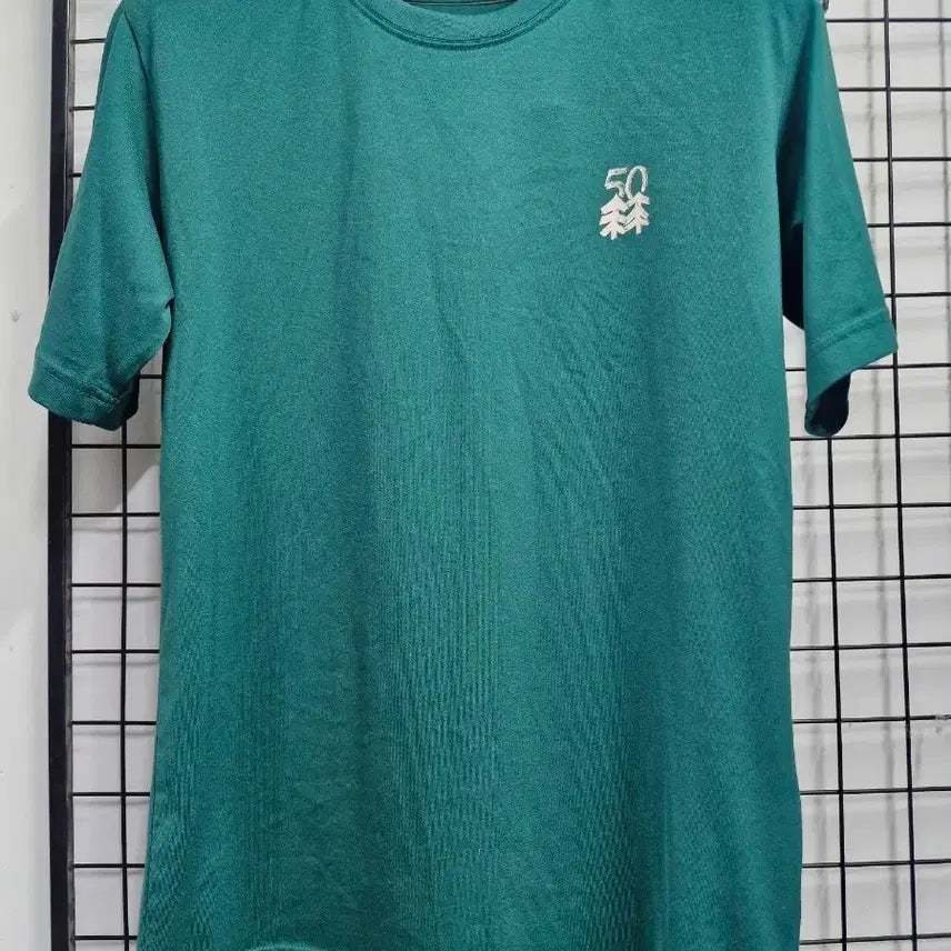[BUNJANG] Kolon Sport 50th Anniversary Functional T-Shirt - Green, Size 95M / 95M 코오롱 기능성 반팔티 그린.