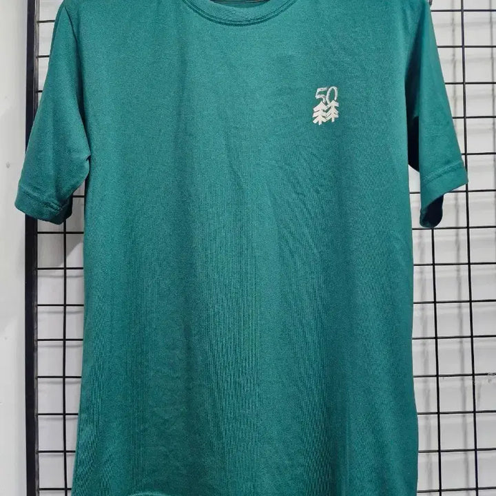 [BUNJANG] Kolon Sport 50th Anniversary Functional T-Shirt - Green, Size 95M / 95M 코오롱 기능성 반팔티 그린.