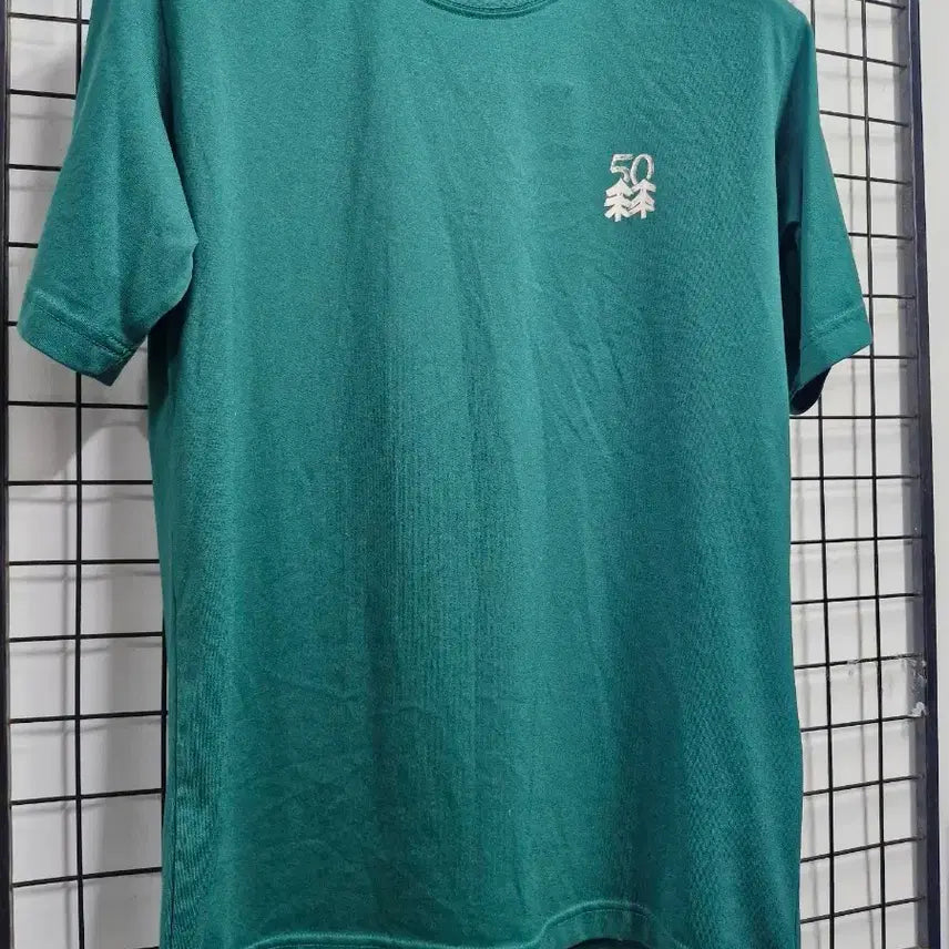 [BUNJANG] Kolon Sport 50th Anniversary Functional T-Shirt - Green, Size 95M / 95M 코오롱 기능성 반팔티 그린.