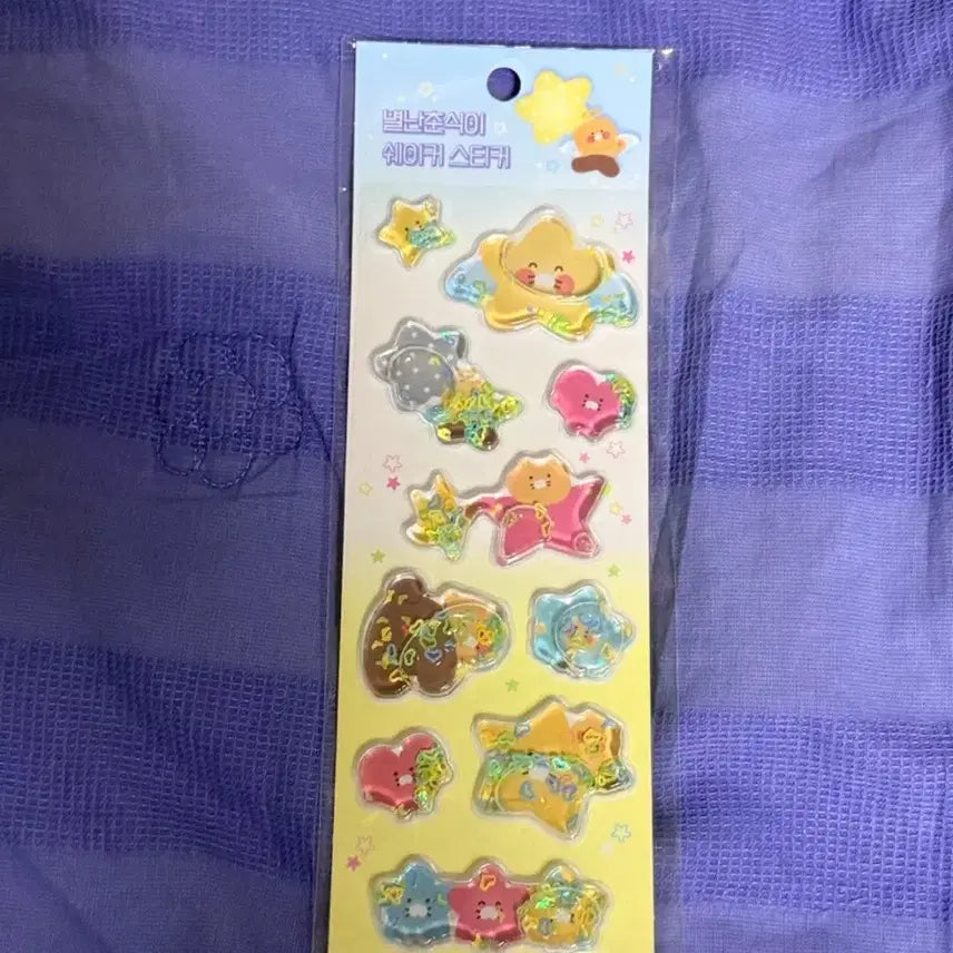 [BUNJANG] Kakao Friends Star Sticker / 별난준식이 페어키 스타 스티카카오프렌즈