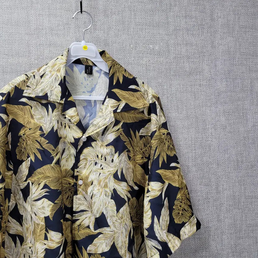 [BUNJANG] Hawaiian Shirt - Oversized Fit / ㄴ182 하와이안 셔츠 F