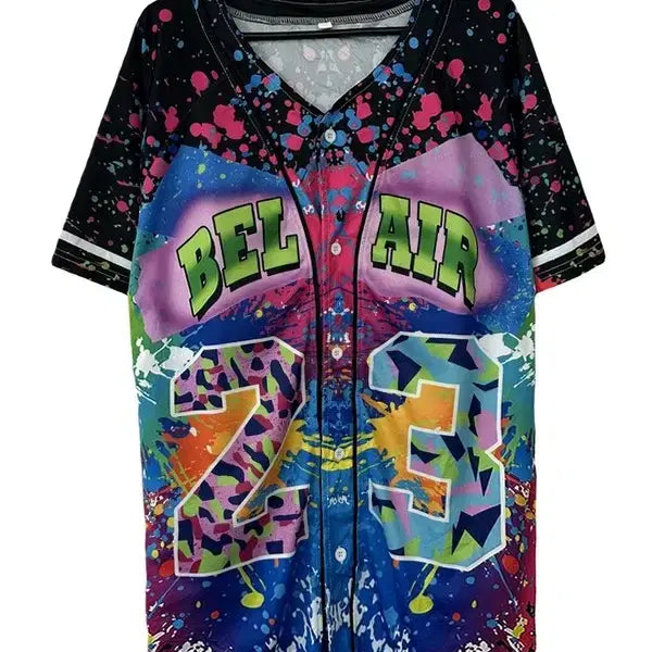 [BUNJANG] BELAIR Vintage Street Baseball Jersey / [M] BELAIR 빈티지 스트리트 베이스볼저지