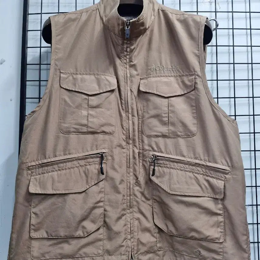 [BUNJANG] Columbia Fleece Vest Beige Size 100L / 100L 컬럼비아 비드라 조끼 베스트.