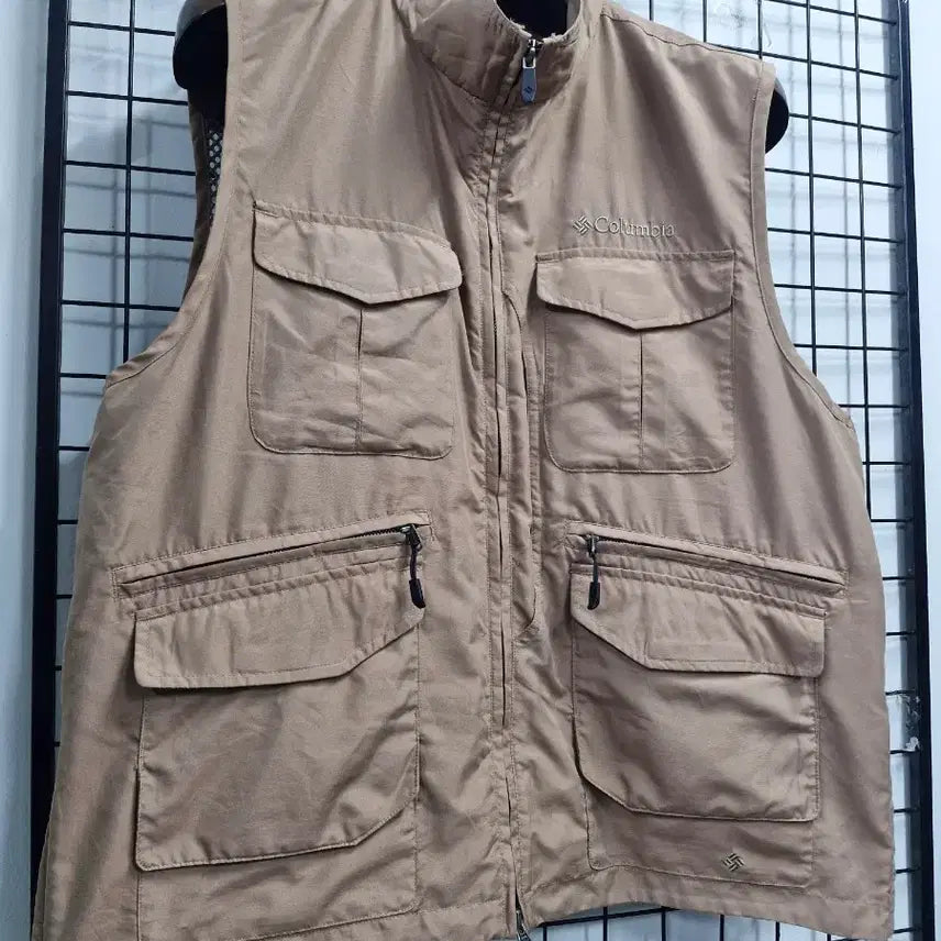 [BUNJANG] Columbia Fleece Vest Beige Size 100L / 100L 컬럼비아 비드라 조끼 베스트.