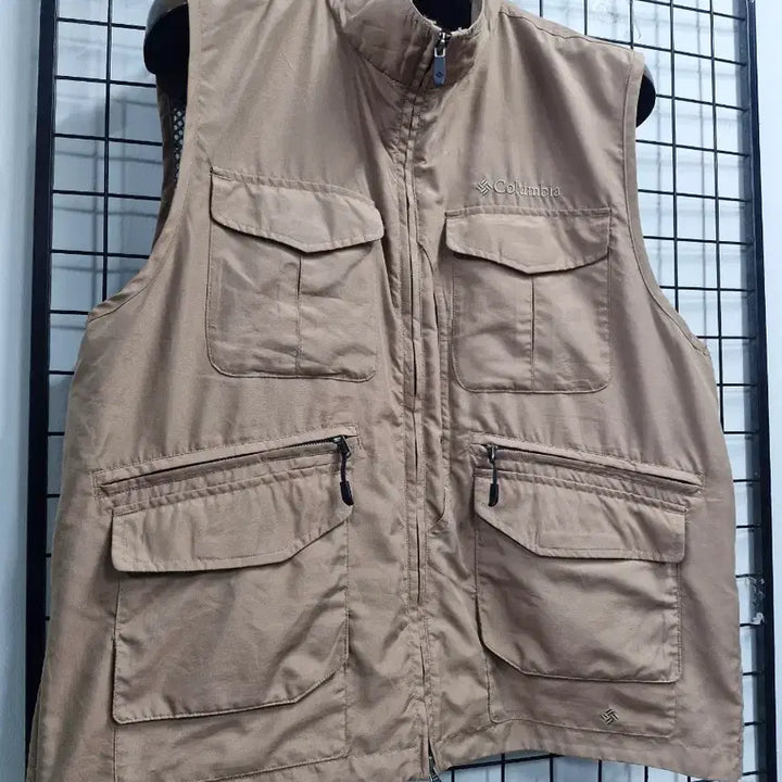 [BUNJANG] Columbia Fleece Vest Beige Size 100L / 100L 컬럼비아 비드라 조끼 베스트.