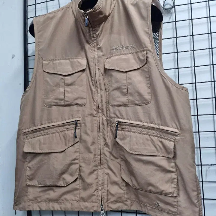 [BUNJANG] Columbia Fleece Vest Beige Size 100L / 100L 컬럼비아 비드라 조끼 베스트.