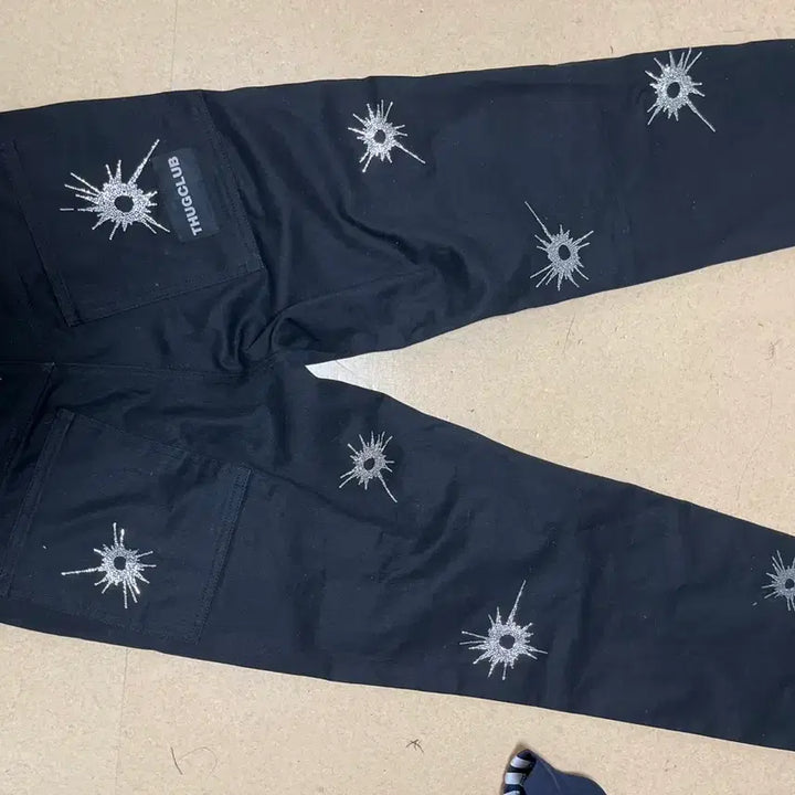 [BUNJANG] THUG CLUB Bullet Pants Black / 떠그클럽 불렛 팬츠
