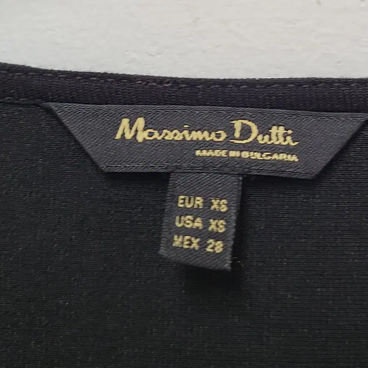 [BUNJANG] Massimo Dutti Black Rayon Pin Stripe Belted Midi Dress / 마시모두띠 벨트 원피스 55