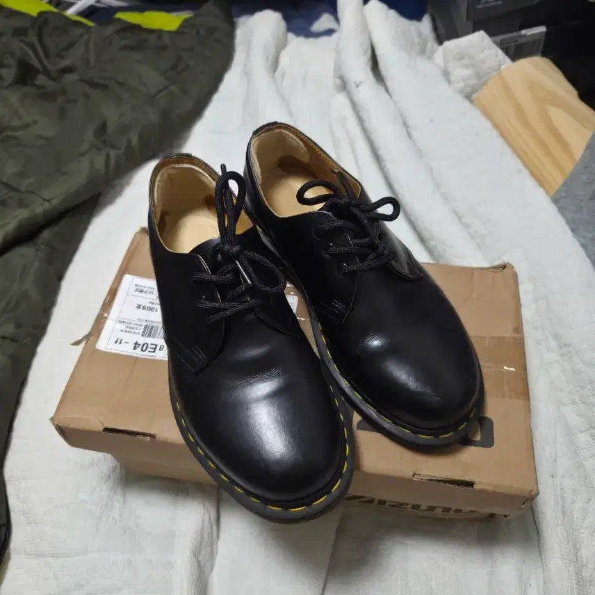 [BUNJANG] Dr. Martens 1461 Black Smooth Leather Shoes UK 5 / 닥터마틴 1461 블랙 스무스 uk5
