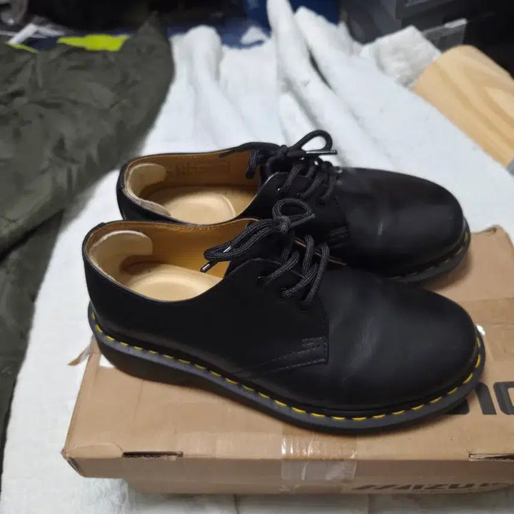 [BUNJANG] Dr. Martens 1461 Black Smooth Leather Shoes UK 5 / 닥터마틴 1461 블랙 스무스 uk5