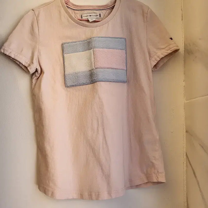 [BUNJANG] Tommy Hilfiger Kids Pink T-Shirt / 타미힐피거 반팔티 핑크색아동