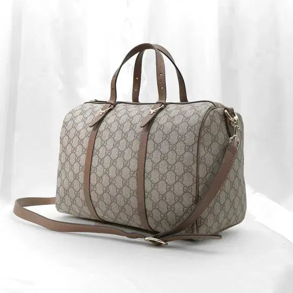 [BUNJANG] Gucci 322231 GG Supreme Canvas Nice Boston 2-Way Bag / (구찌) 322231 GG 슈프림 캔버스 나이스 보스턴 2WAY