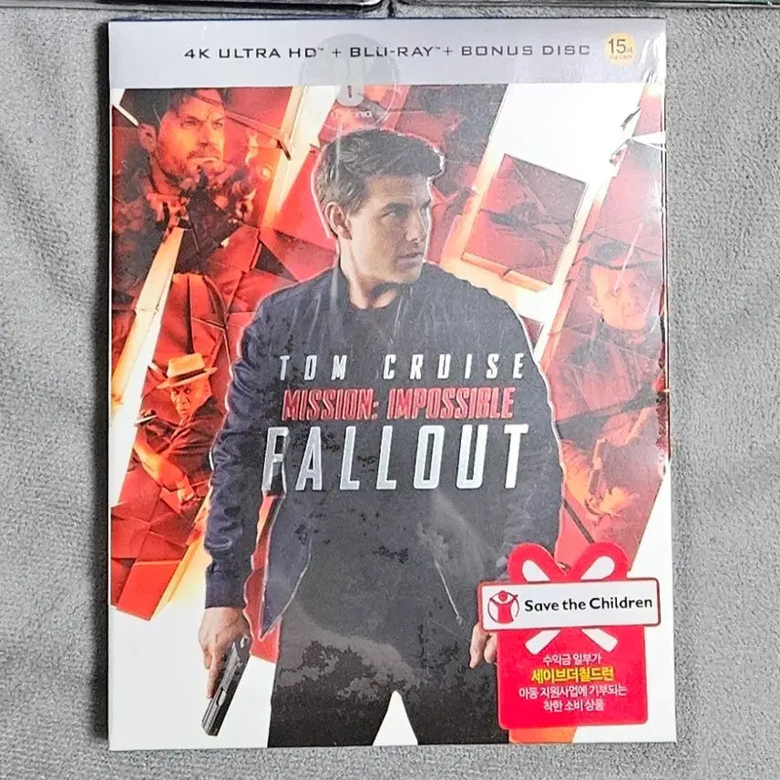 [BUNJANG] Mission: Impossible - Fallout 4K Blu-ray Steelbook (Unsealed) / 미션임파서블 폴아웃 4K 블루레이 스틸북 미개봉 새제품