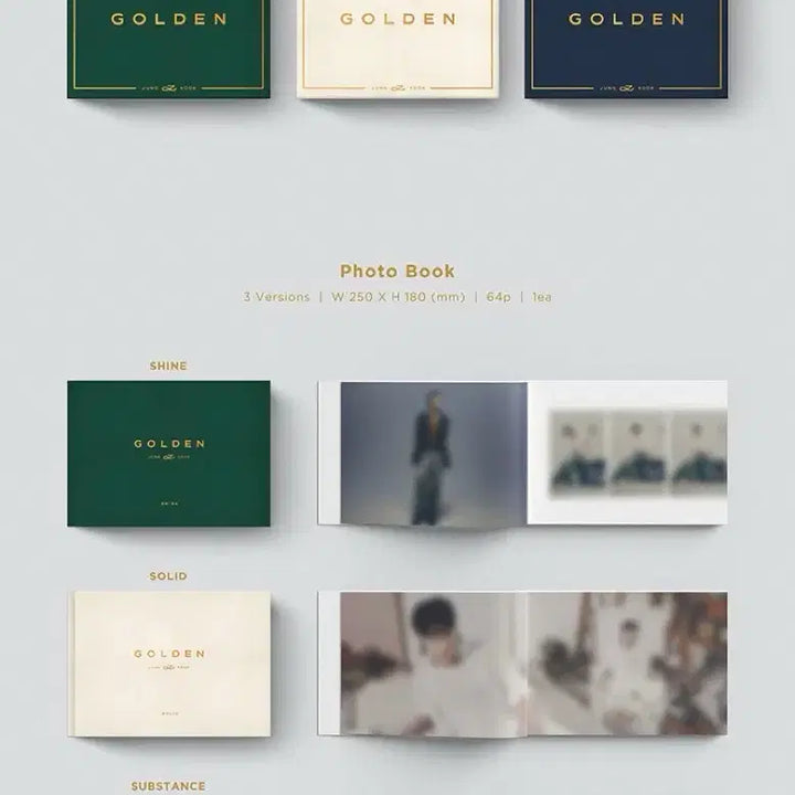 [BUNJANG] BTS Jungkook Solo Album GOLDEN Logo Smart Talk Set / BTS 정국 솔로 앨범 골든 &