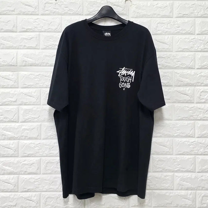 [BUNJANG] Stussy Black Short Sleeve T-Shirt / L 스투시 블랙 반팔 티 D775