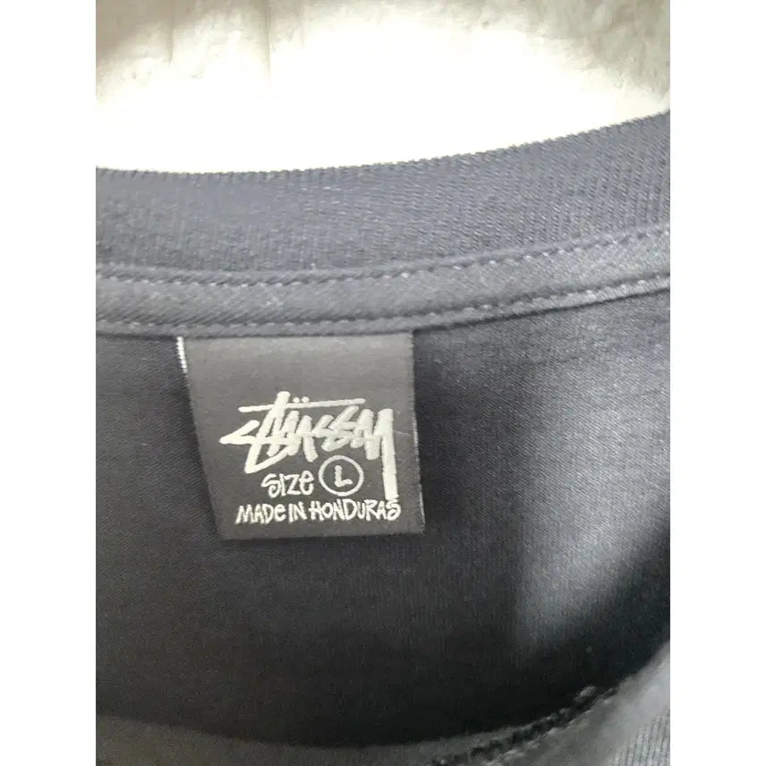 [BUNJANG] Stussy Black Short Sleeve T-Shirt / L 스투시 블랙 반팔 티 D775