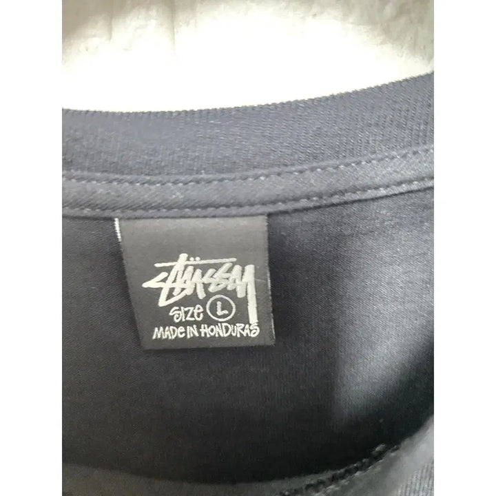 [BUNJANG] Stussy Black Short Sleeve T-Shirt / L 스투시 블랙 반팔 티 D775