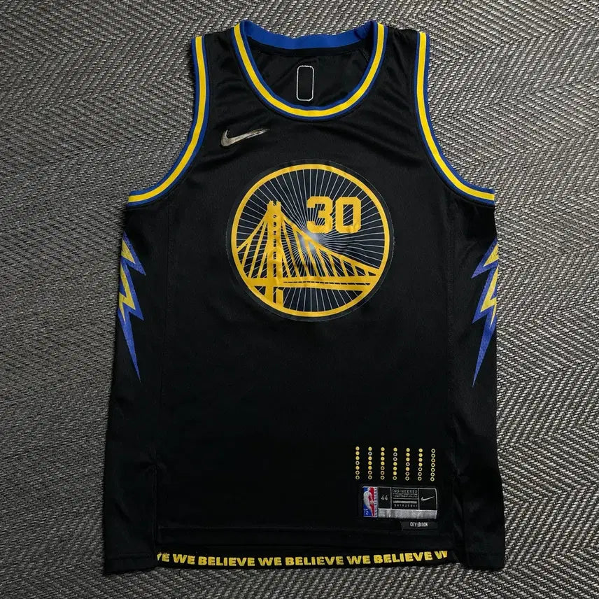 [BUNJANG] Nike Golden State Stephen Curry Swingman Jersey L / 나이키 골든스테이트 스테판 커리 스윙맨 져지 y 6185